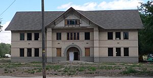 Millard Academy (Hinckley, UT) from W 1