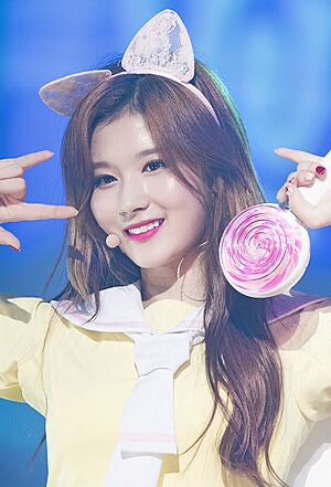 Minatozaki Sana at Twiceland Encore Concert in Seoul on June 17, 2017