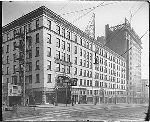 Moore Theatre, Seattle, ca 1909 (MOHAI 2116)
