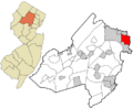 Morris County New Jersey incorporated and unincorporated areas Pequannock Township highlighted