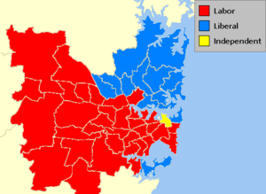NSW 2007 election Sydney