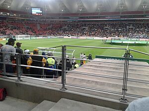 Nelson Mandela Bay Stadium.