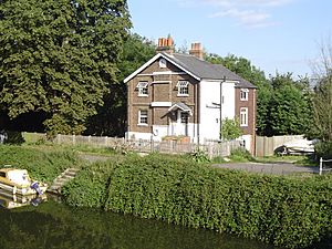 Old Lock House, Sunbury Lock, Walton-on-Thames
