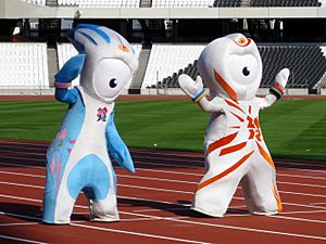 Olympic mascots (cropped)