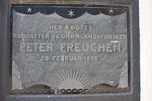 Peter Freuchen commemorative plaque