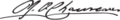 Pierre-Joseph-Olivier Chauveau Signature