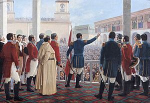Proclamación de la Independencia del Perú - Juan Lepiani