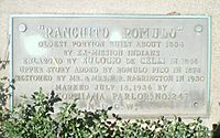 Ranchito Romulo (California Historical Marker No. 247)
