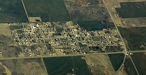 Aerial view of Randlett