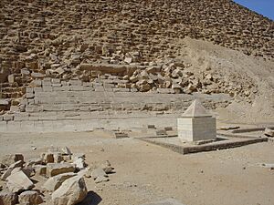 Restoration Project at the Red Pyramid in Dahshur