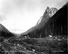 Rogers Pass Mount Carroll BC 1887