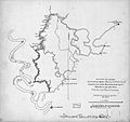 Route of the late expedition commanded by Act'g. Rear Admiral D. D. Porter U.S.N. attempting to get into the Yazoo River by the way of Steels Bayou and Deer Creek