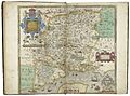 Saxton's map of Southamptonshire