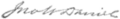 Signature of John Warwick Daniel (1842–1910)