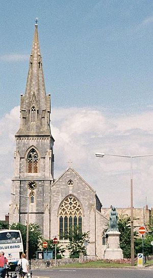 St. John's church, Melcombe Regis in 1992