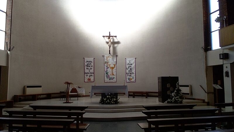 St Anselm's Church sanctuary, Southall