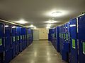Storage lockers at Tampere railway station