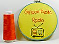 Support Public Radio Needlepoint