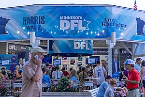 The Minnesota DFL Booth at the Minnesota State Fair (53956129681)