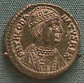 Theodahad 534 536 Ostrogoth minted in Rome