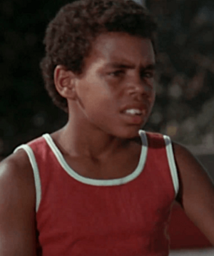 Tierre Turner in Cornbread, Earl and Me (1975).png
