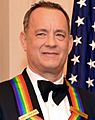 Photo of Tom Hanks at the U.S. Department of State in Washington, D.C. in 2014.