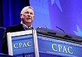 U.S. Congressman Dana Rohrabacher speaking at the 2011 Conservative Political Action Conference (CPAC)