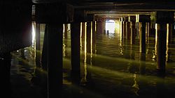 Under the quay of Harwich