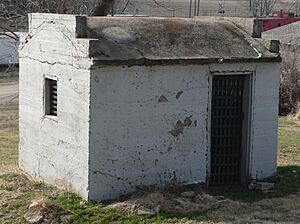 Union, Nebraska jail from SE 1