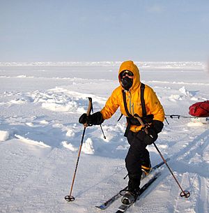 Vanessa O'Brien Approaches The Geographic North Pole To Complete The Explorers Grand Slam Last Degree