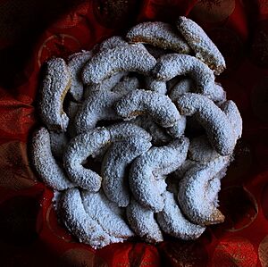 Vanillekipferl Weihnachtsgebaeck