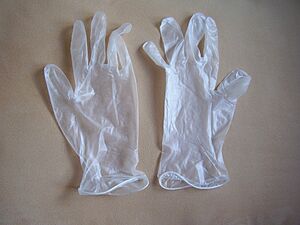 Vinyl Einmalhandschuhe