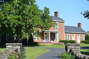 William Mathers House with stonework
