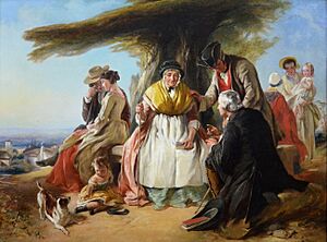 Youth and Age by John Callcott Horsley