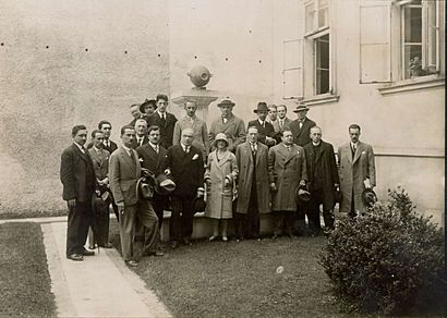 Zborovanje jugoslovanskega Pen - kluba v Ljubljani leta 1929