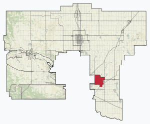 Location within Rocky View County