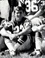 1970 Baltimore Colts team photo postcard (Ray Perkins crop)