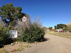 2014-09-01 14 47 48 View east along Elko County Route 732 (Jack Creek Summit Road) in Jack Creek, Nevada.JPG