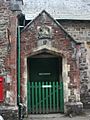 2018 at Eggesford station - old entrance door