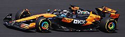 Piastri driving the McLaren MCL39 at the 2025 Japanese Grand Prix