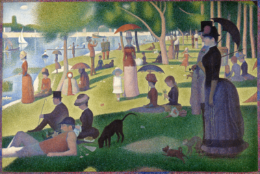 A Sunday on La Grande Jatte, Georges Seurat, 1884