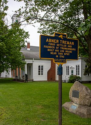 Abner Treman historic marker