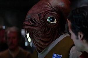 Admiral Ackbar in Star Wars The Force Awakens