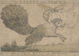 Amos Doolittle's The Hornet and Peacock, Or, John Bull in Distress