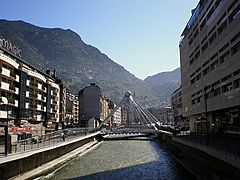 Andorra la Vella, Valira river