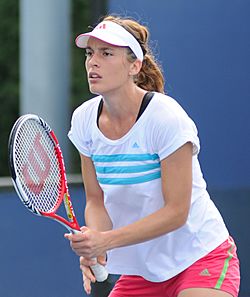 Andrea Petkovic at the 2012 US Open