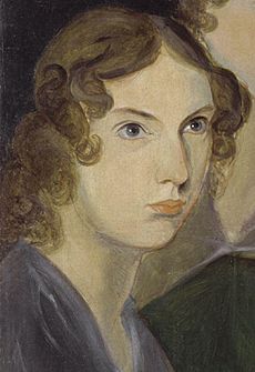 Anne Brontë by Patrick Branwell Brontë restored