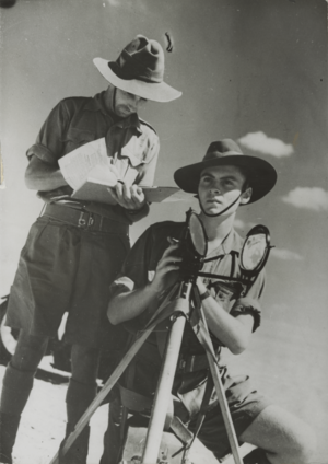 Australian Heliograph in Egyptian Desert 1940