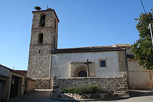 Parish Church of San Bartolomé in Basardilla, Segovia, Spain