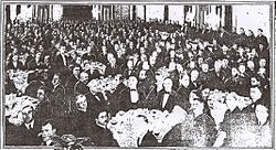 Banquet for Gen. Pershing 1920